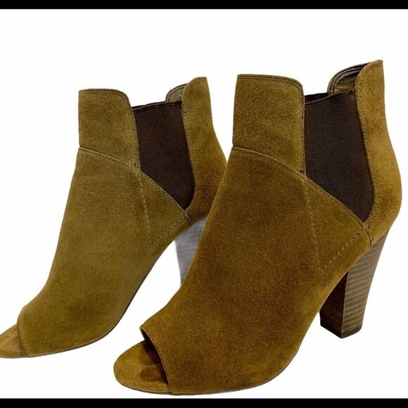 Guess olive green suede ankle boots size 6M - Picture 3 of 6
